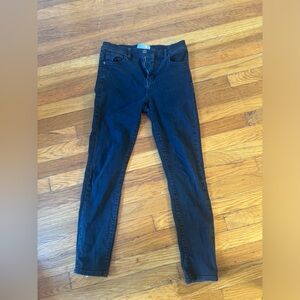 Current Elliot stiletto Jean, clean stretch black, 27